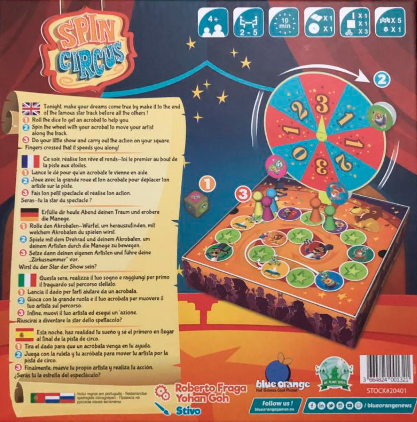 Juego Spin Circus 3