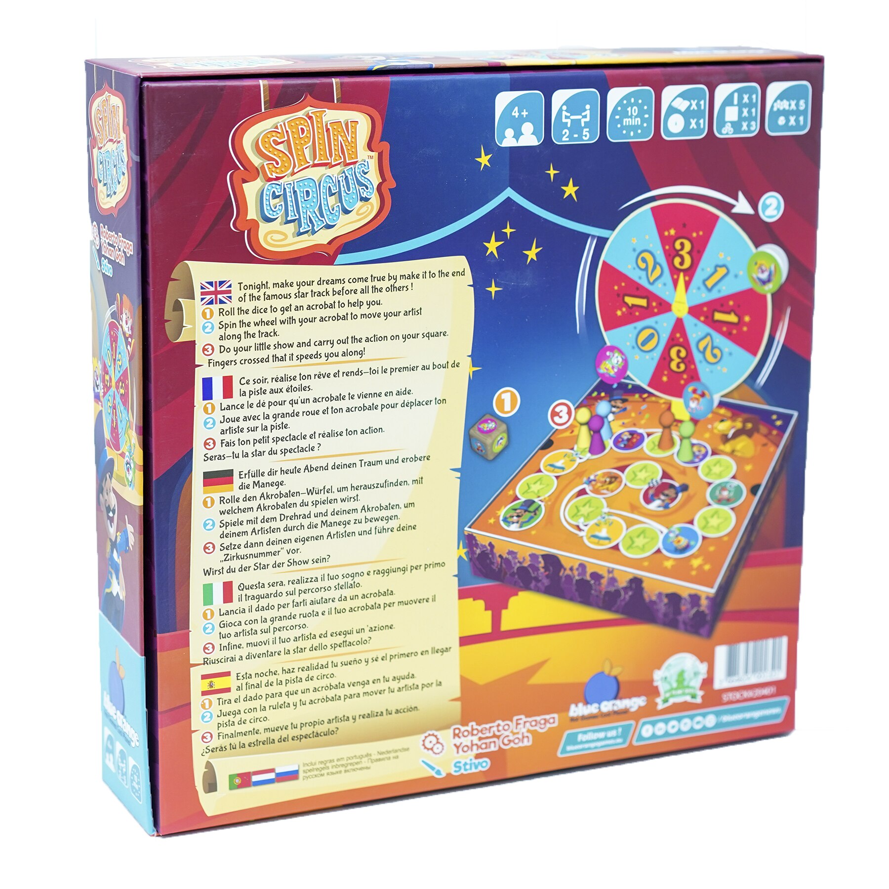 Juego Spin Circus 4
