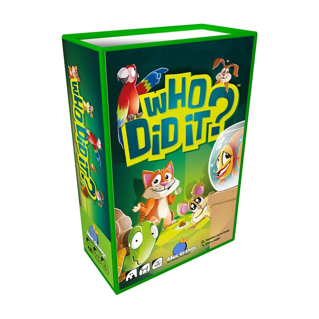 Juego de cartas Who did it ? Asmodee