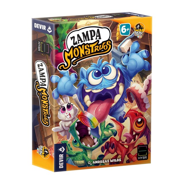 Juego de mesa Zampa Monstruos Devir
