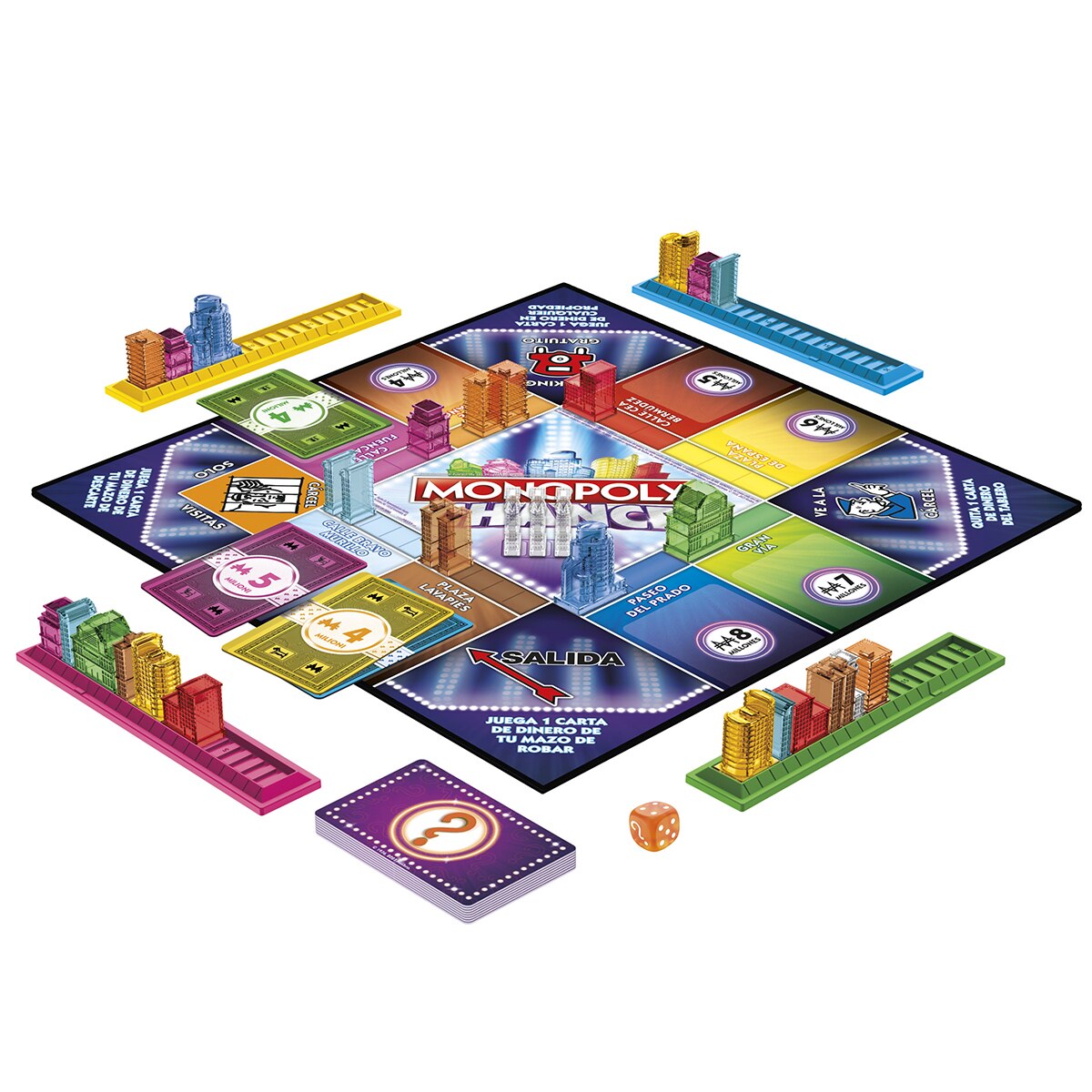 Juego de mesa Monopoly Chance Hasbro 4