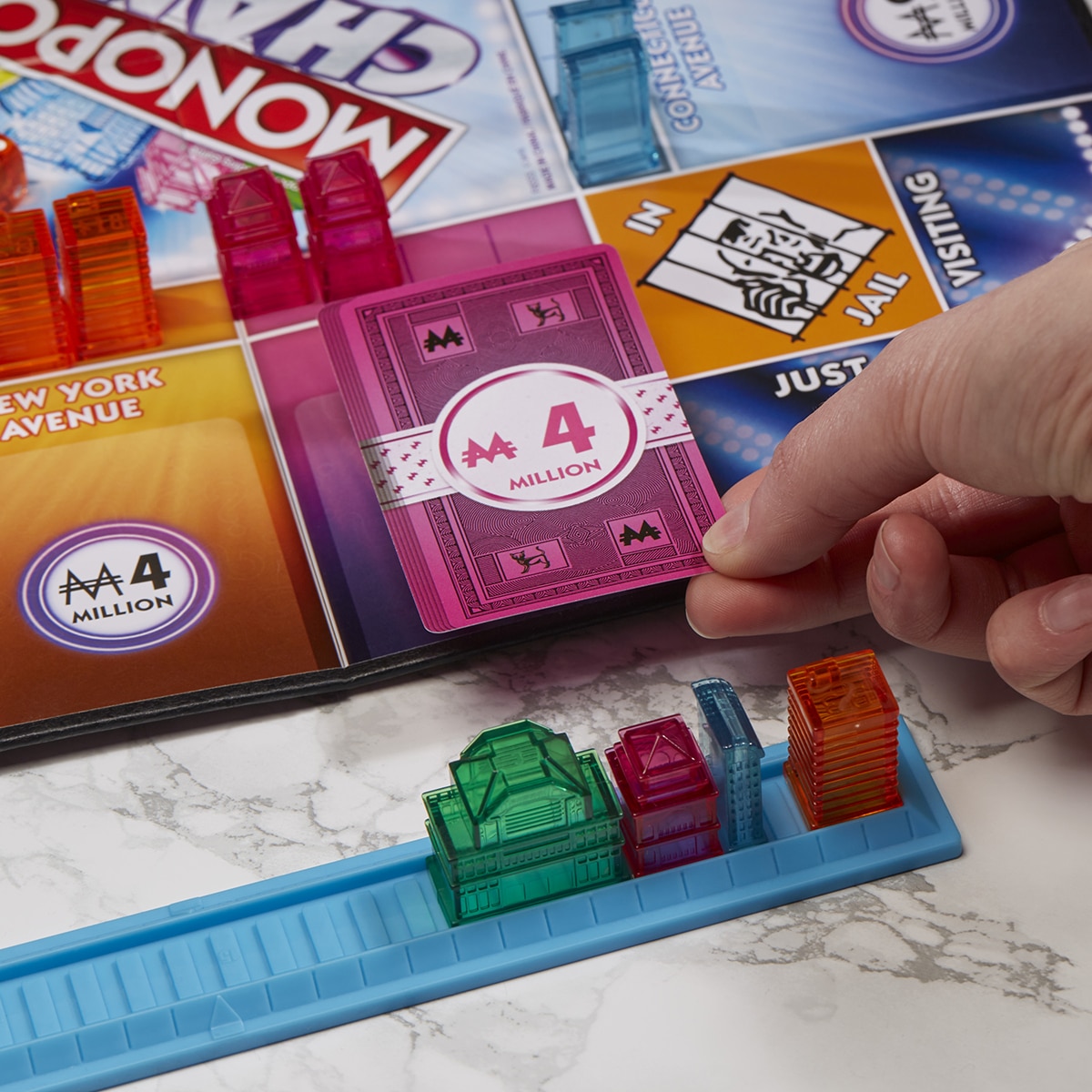 Juego de mesa Monopoly Chance Hasbro 7