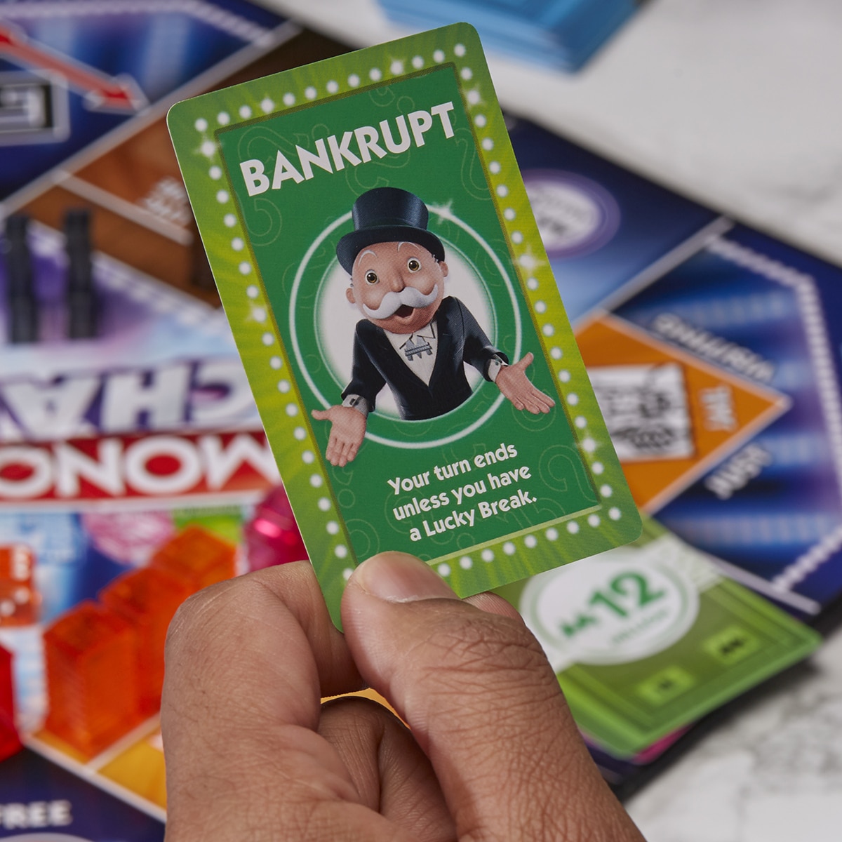 Juego de mesa Monopoly Chance Hasbro 9