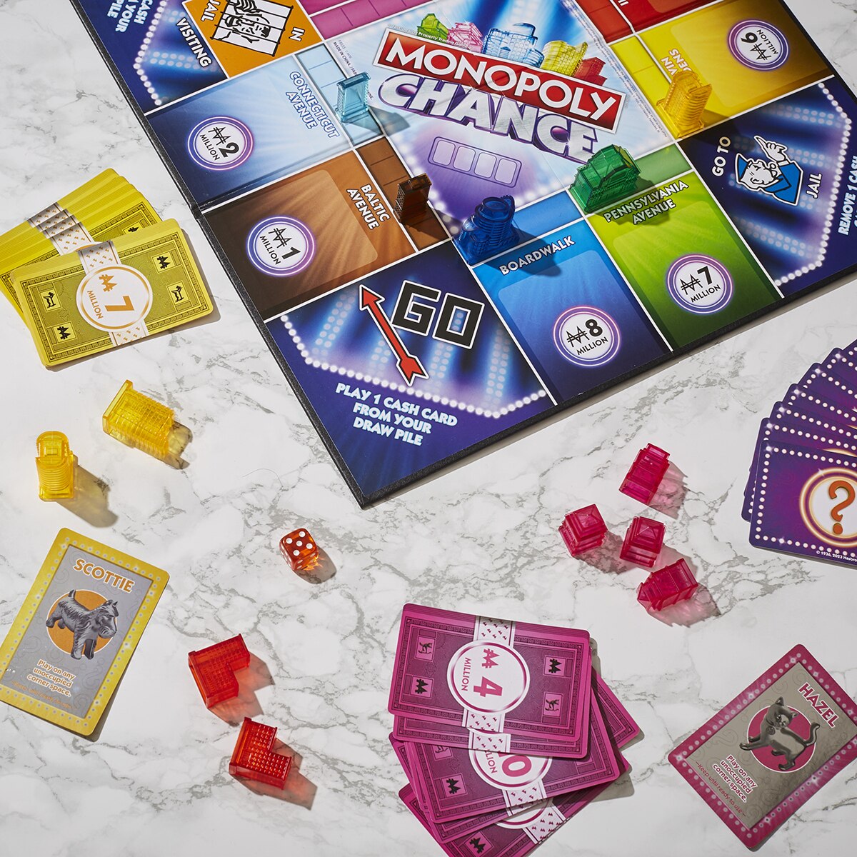 Juego de mesa Monopoly Chance Hasbro 10