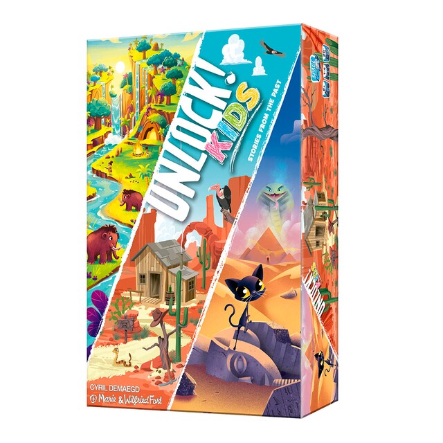 Juego de mesa Unlock! Kids Stories From The Past Asmodee