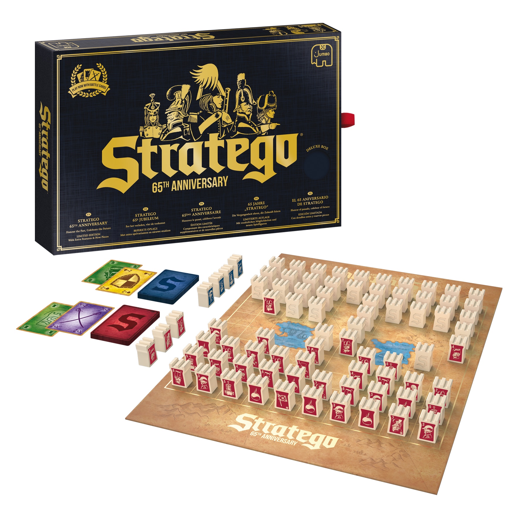 Juego de mesa Stratego 65 Aniversario Jumbo 2