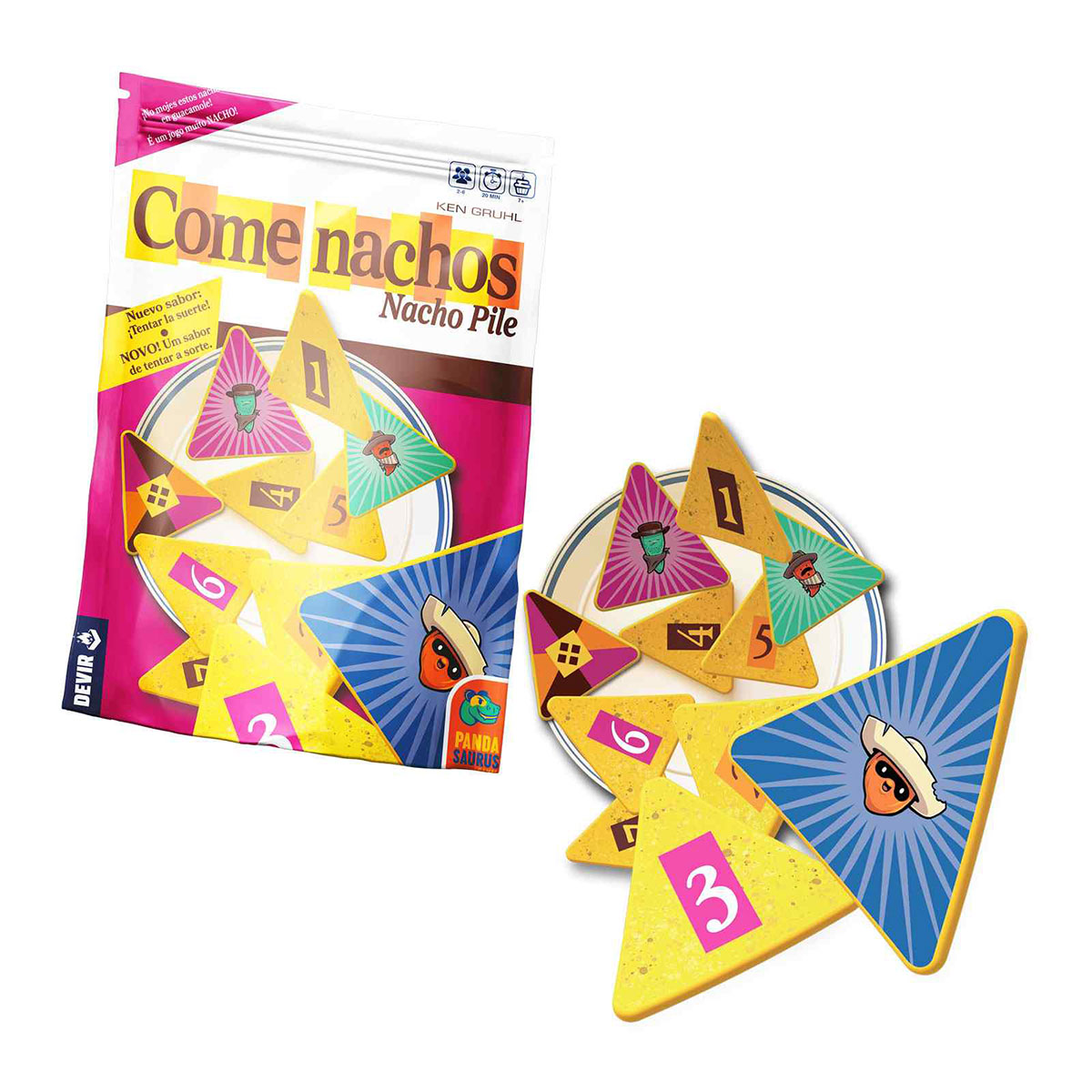 Juego de mesa Come Nachos Devir 2