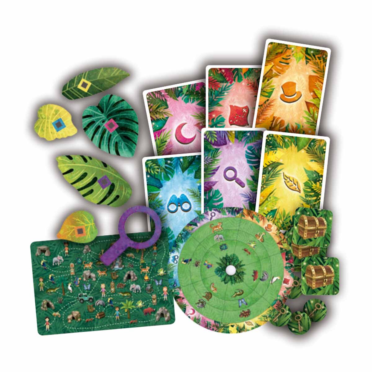 Juego de mesa Exit Kids: Acertijos en la Jungla Devir 2