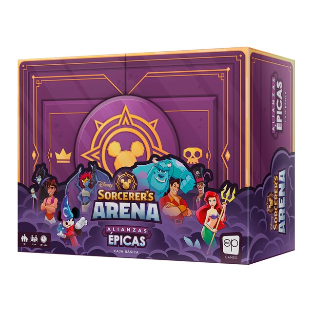Juego de mesa Disney Sorcerer's Arena Alianzas Épicas Usaopoly