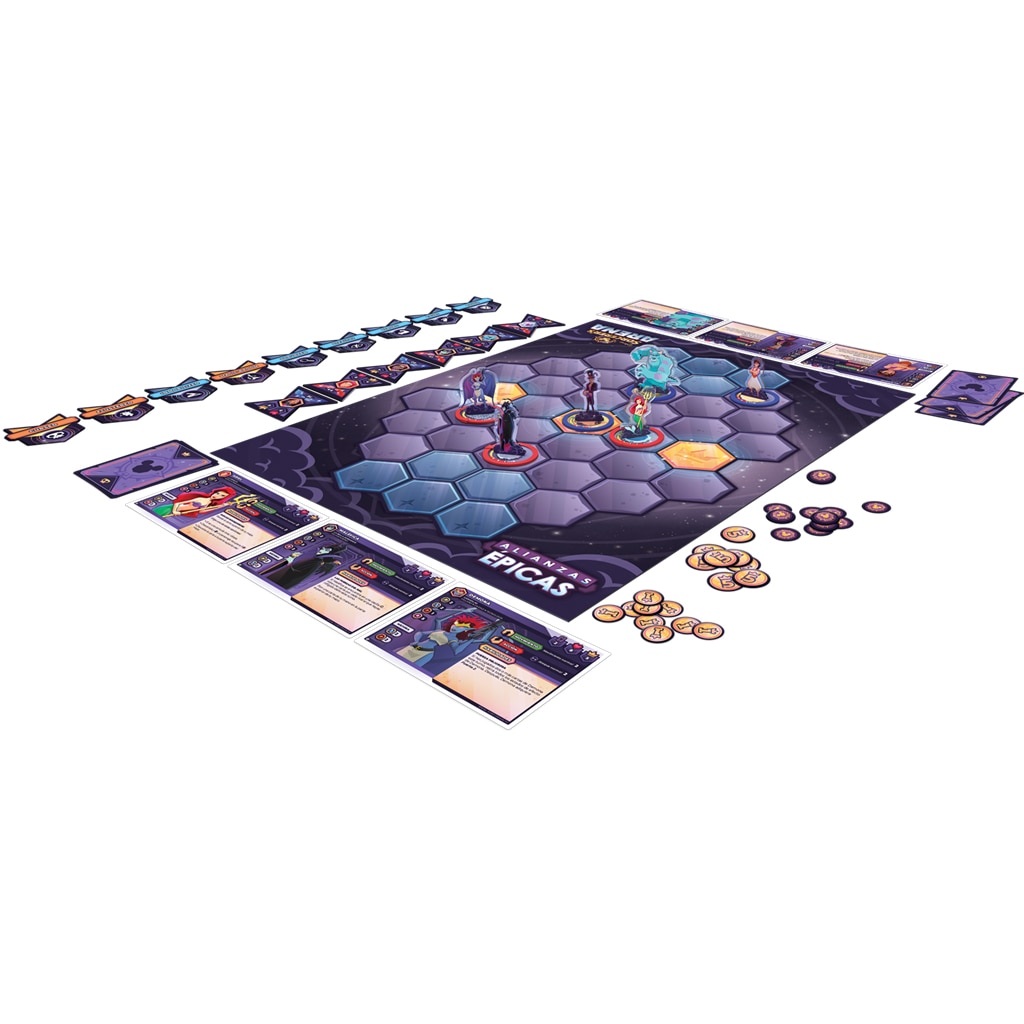 Juego de mesa Disney Sorcerer's Arena Alianzas Épicas Usaopoly 2