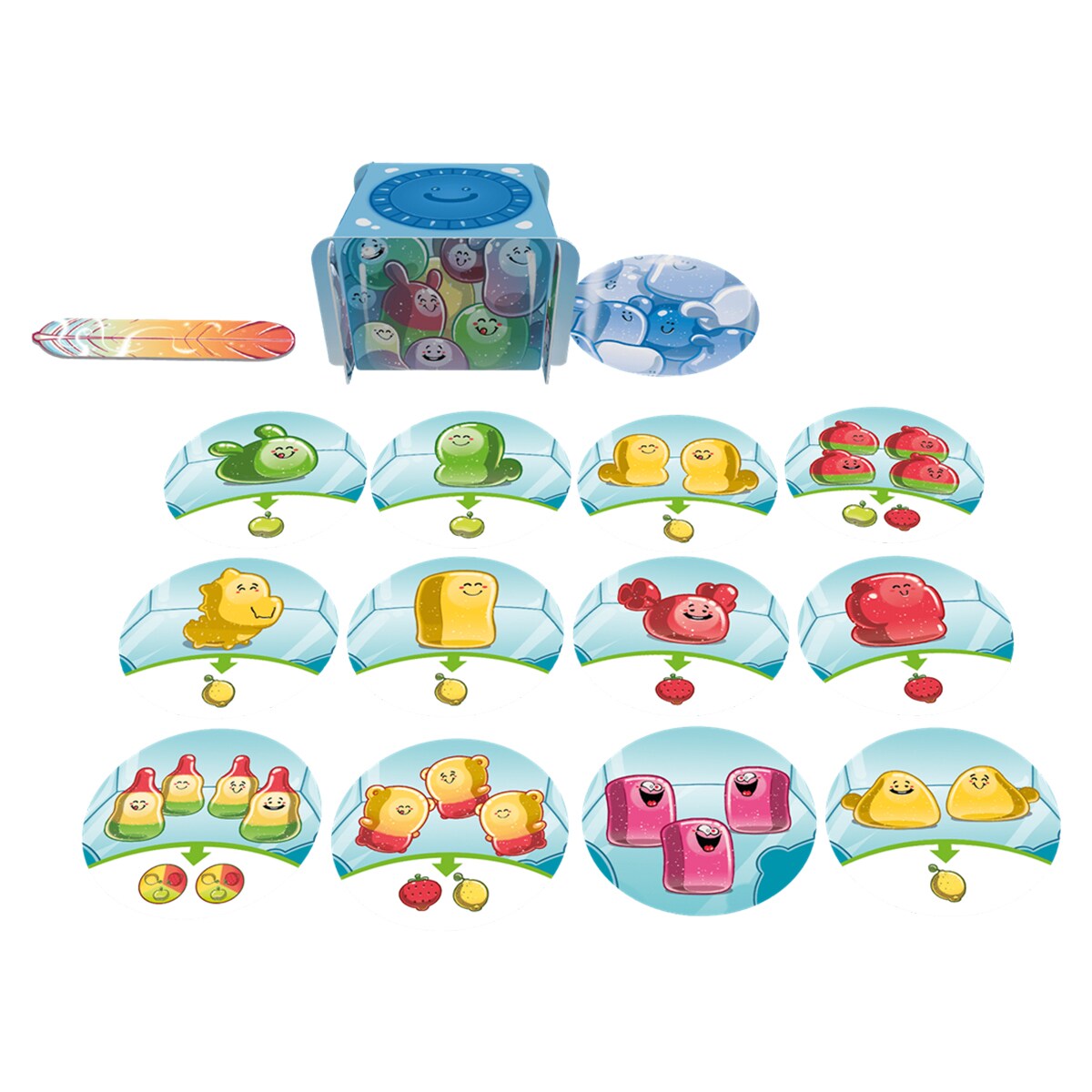 Juego de mesa Gummiland Blue Orange 3