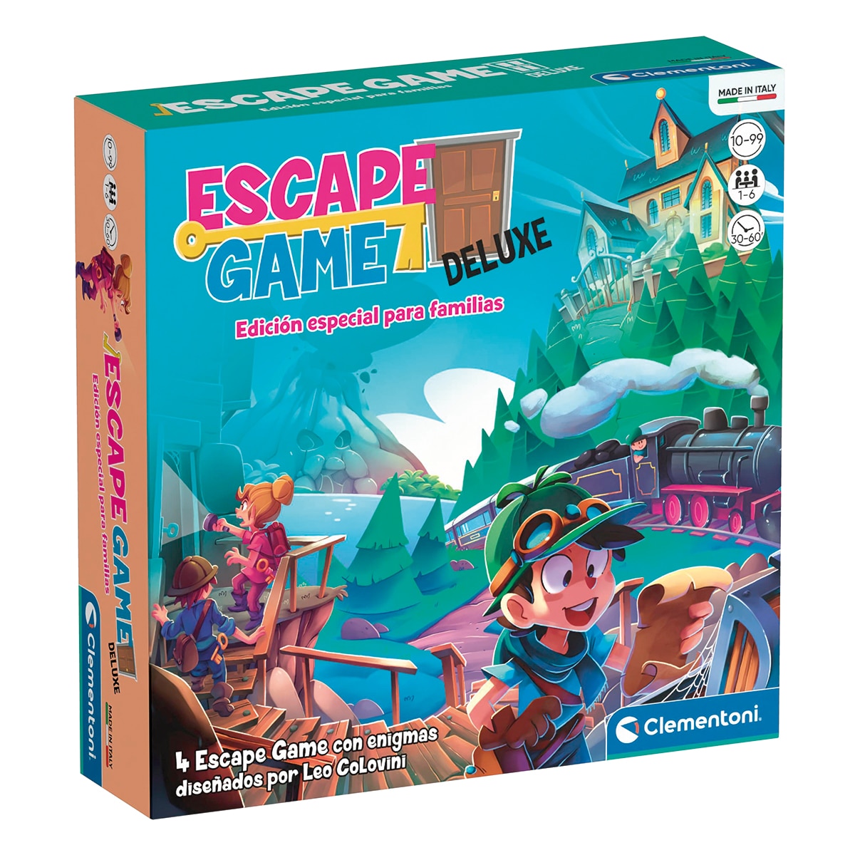 Imagen 0 de Juego de mesa Escape room Deluxe Clementoni