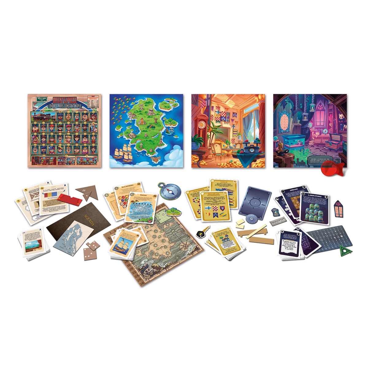 Juego de mesa Escape room Deluxe Clementoni 2