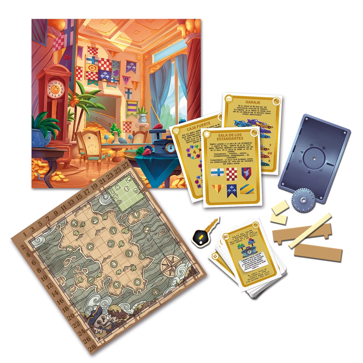 Juego de mesa Escape room Deluxe Clementoni 5