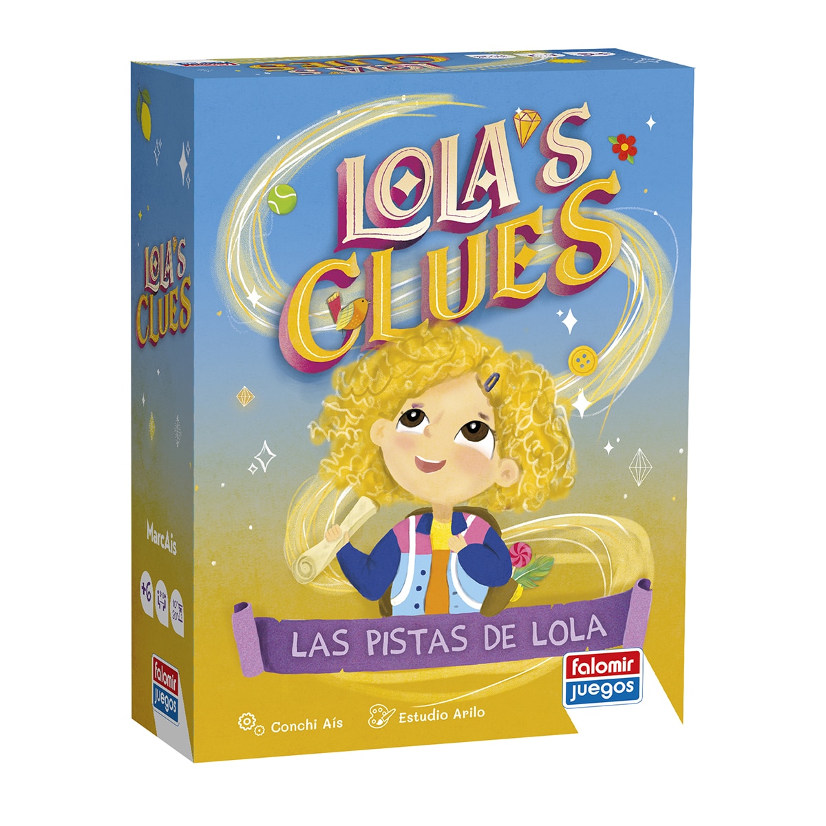 Juego de mesa Lola's clue Falomir 1