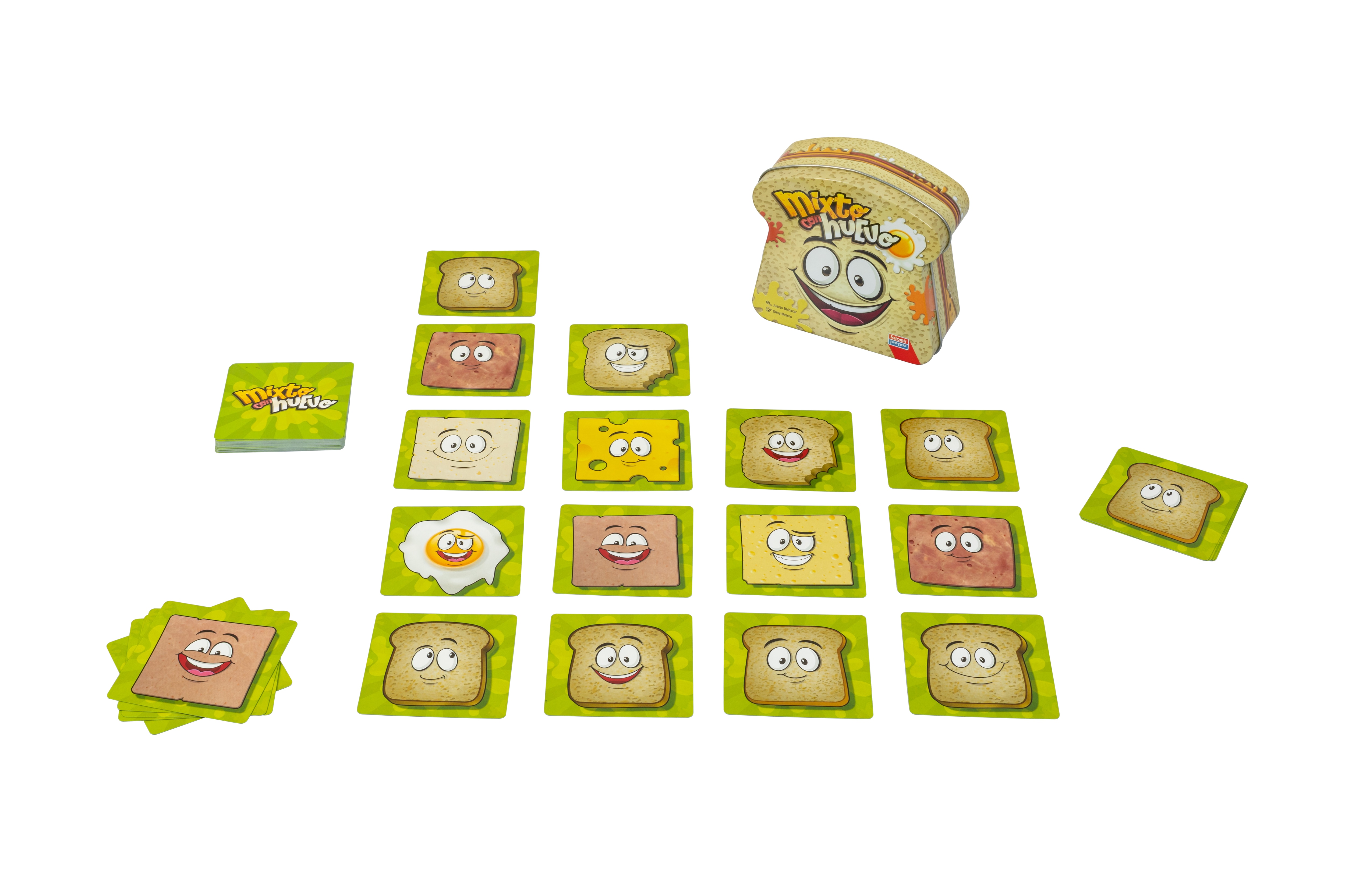 Juego de mesa Mixto con huevo Falomir 2