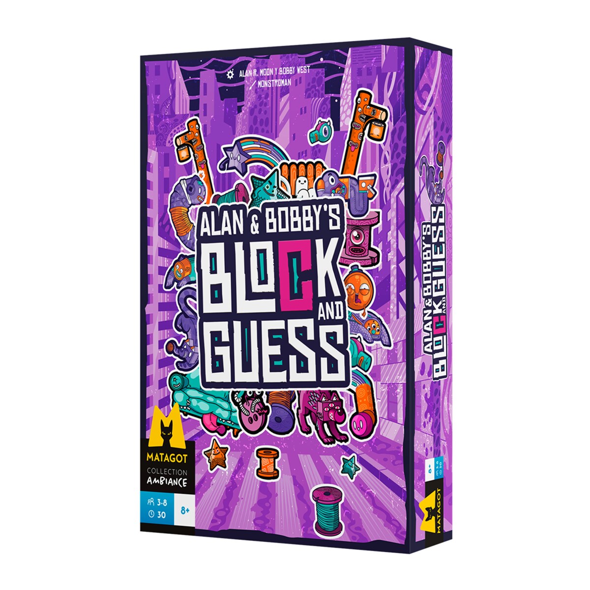 Juego de mesa Block & Guess Matagot 1