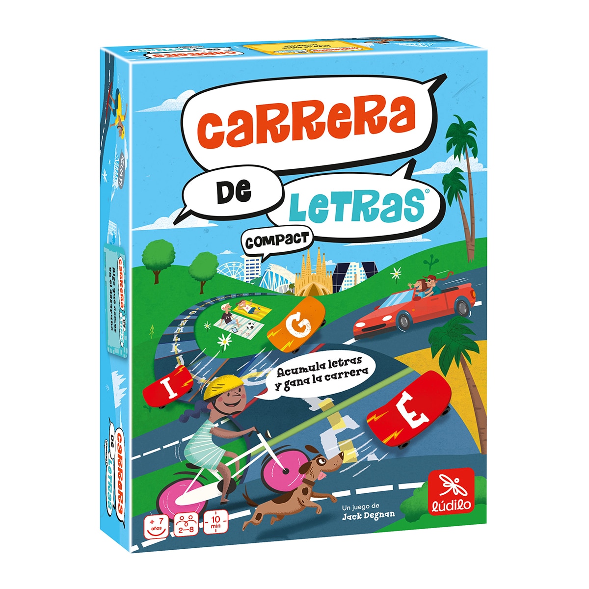 Imagen 0 de Juego de mesa Carrera de Letras Lúdilo