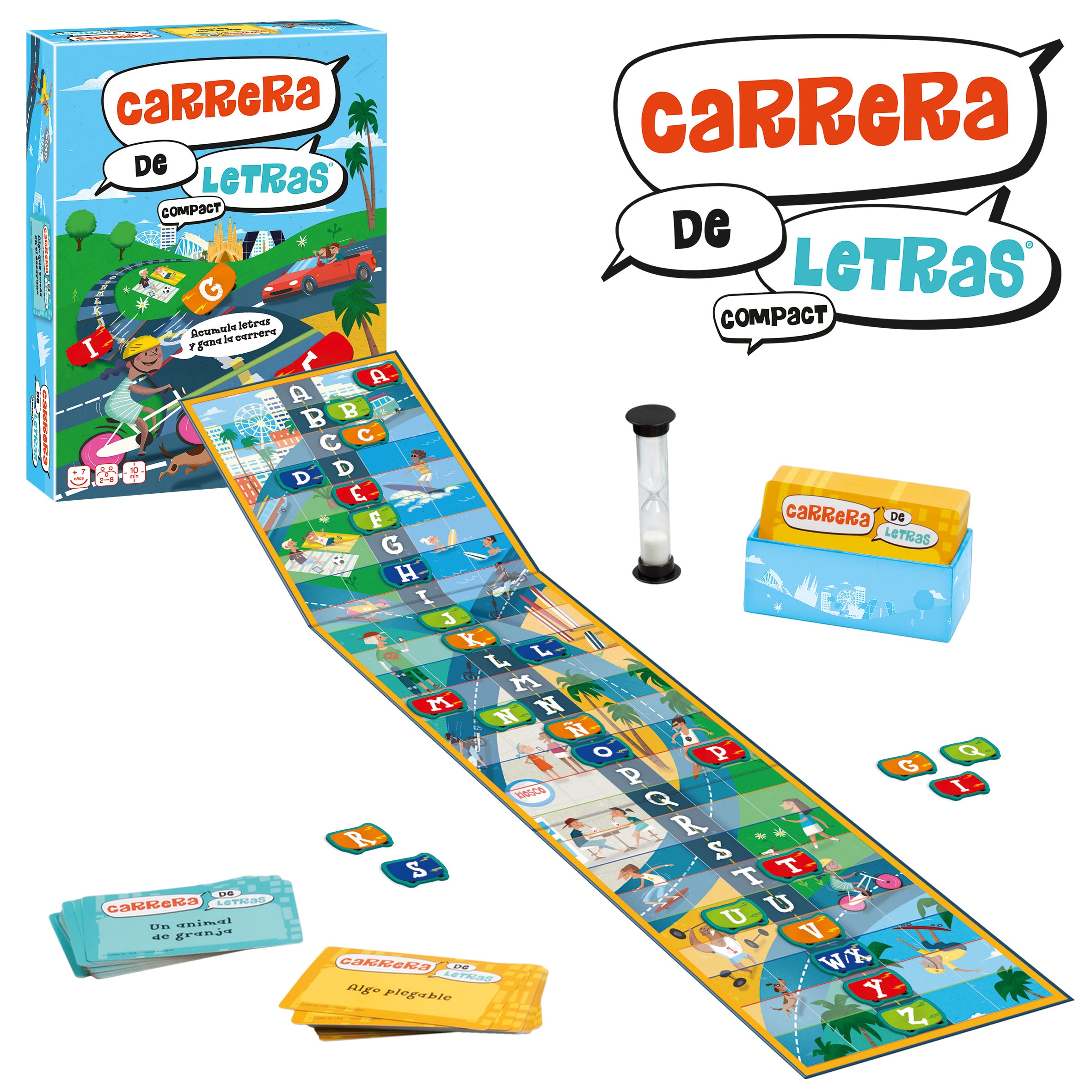 Juego de mesa Carrera de Letras Lúdilo 3