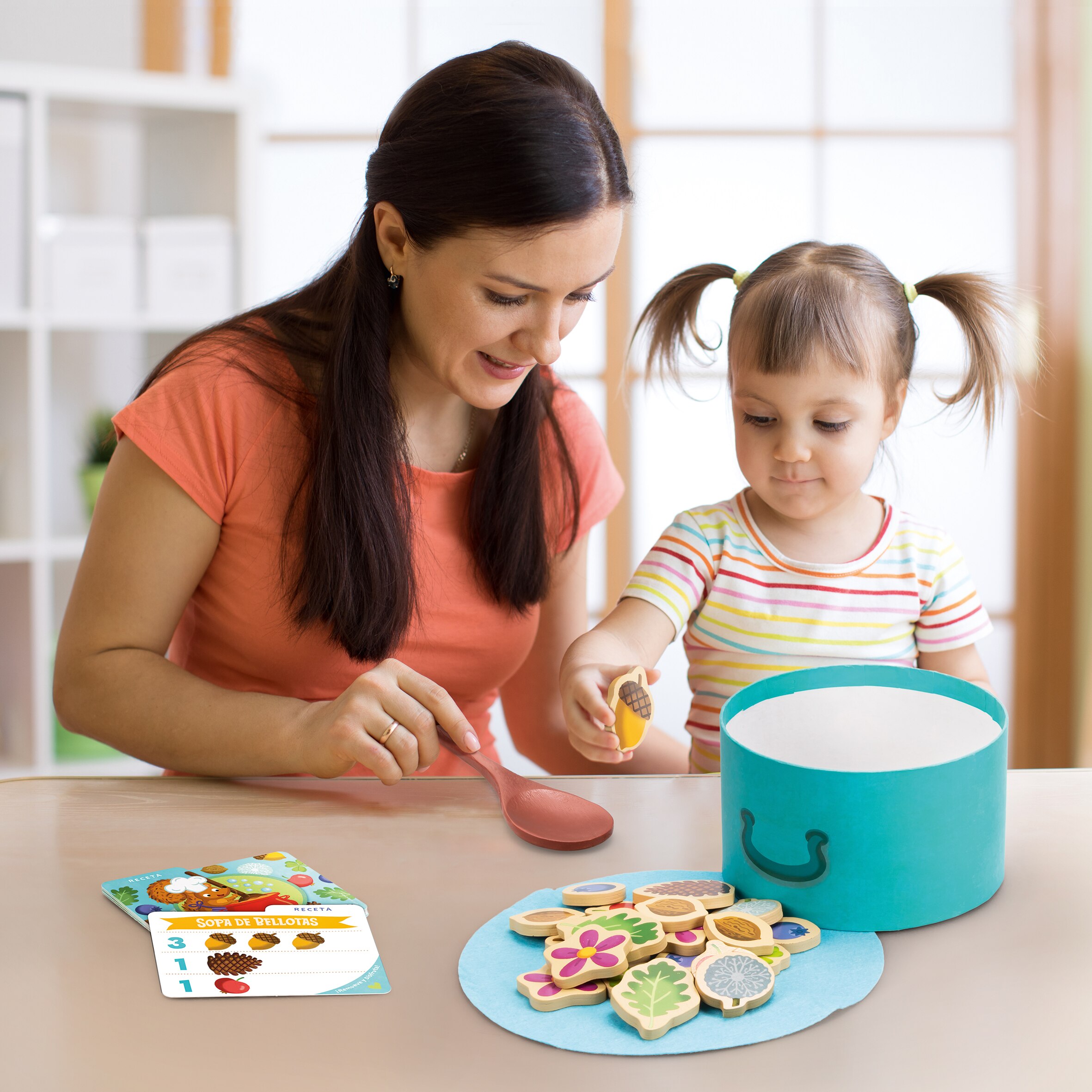 Juego educativo Sopa de Bellotas Lúdilo 2