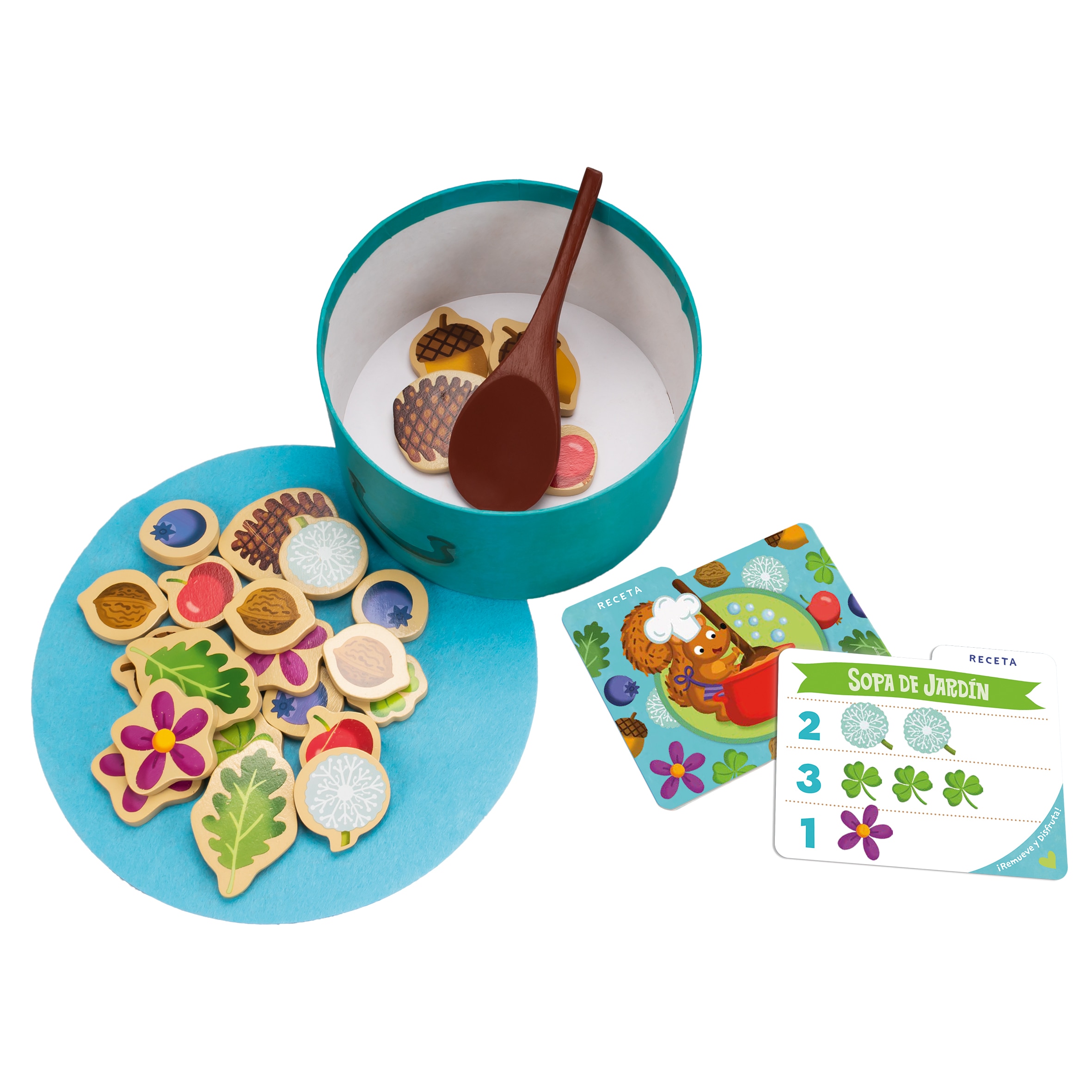 Juego educativo Sopa de Bellotas Lúdilo 3