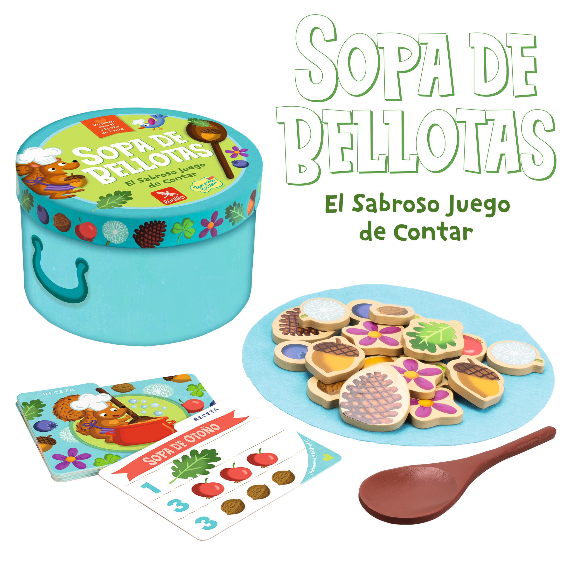 Juego educativo Sopa de Bellotas Lúdilo 4