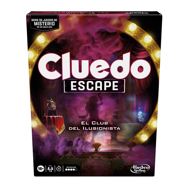 Juego de mesa Cluedo Escape: El Club del Ilusionista Hasbro Gaming
