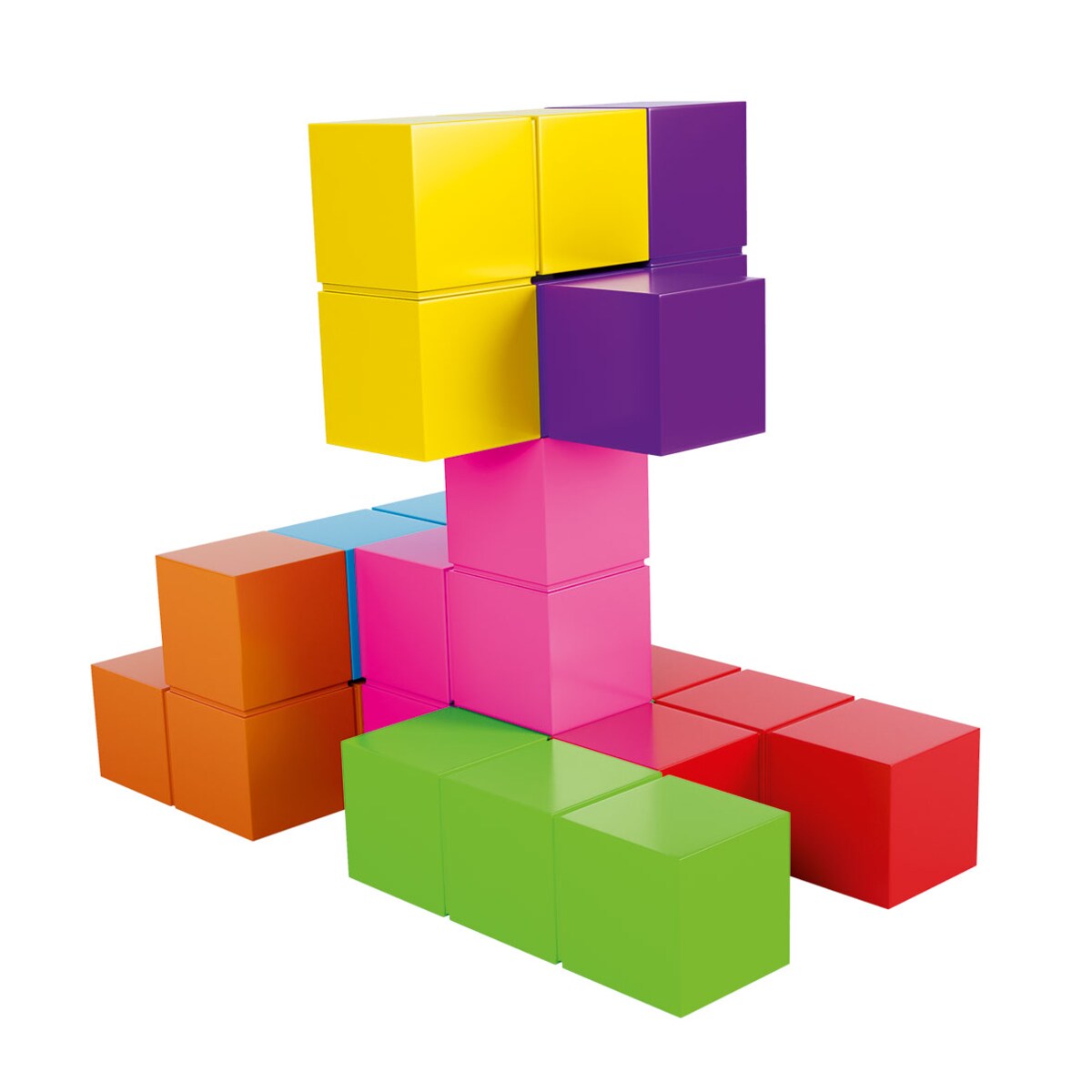 Rompecabezas magnético Cubimag Lúdilo 2