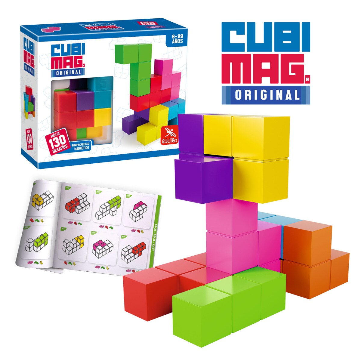 Rompecabezas magnético Cubimag Lúdilo 3