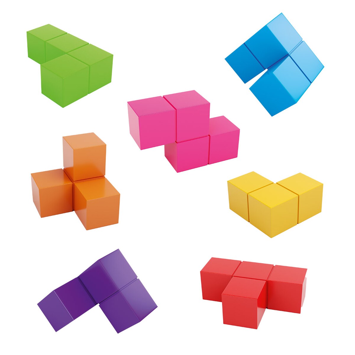 Rompecabezas magnético Cubimag Lúdilo 7