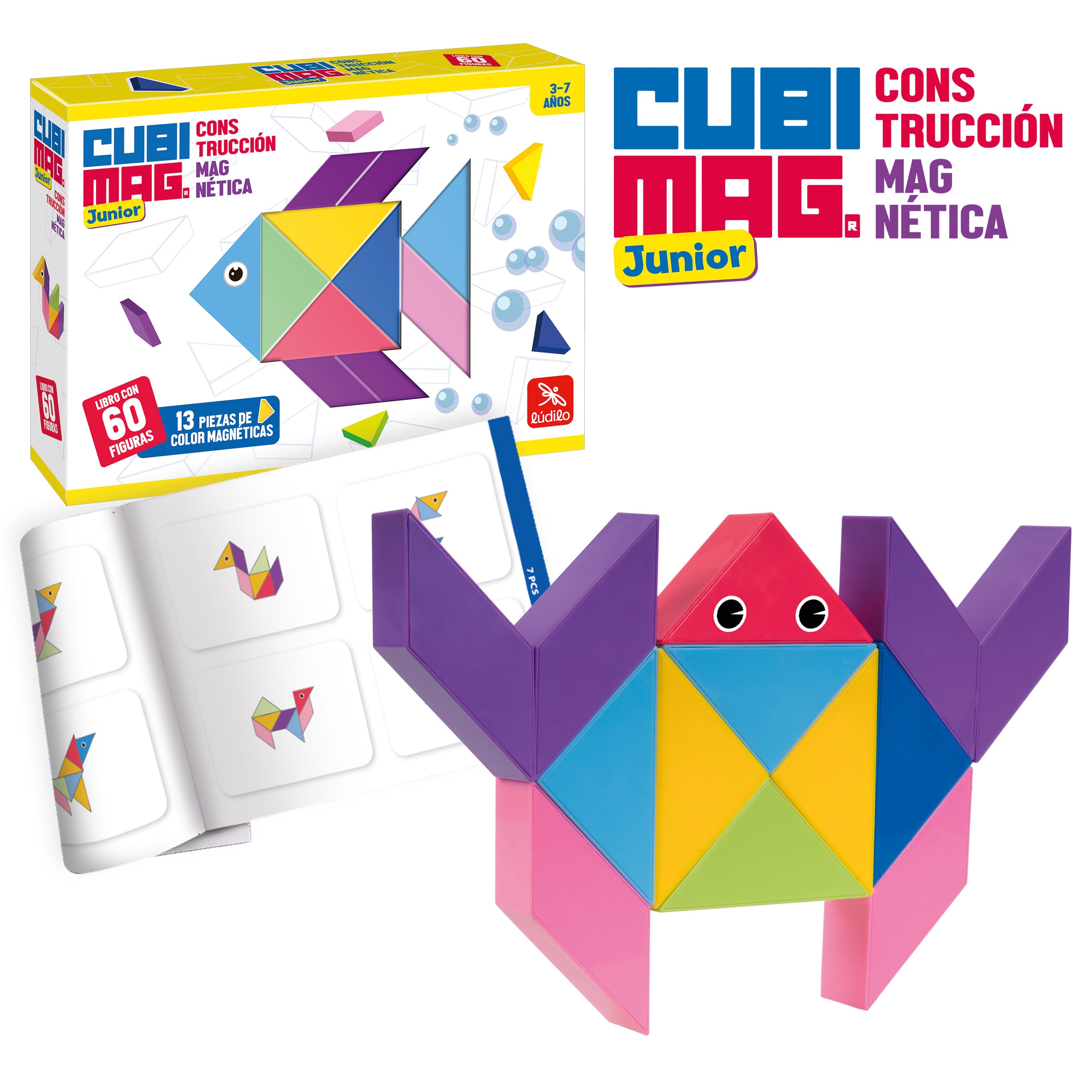 Rompecabezas magnético Cubimag Jr Lúdilo 2