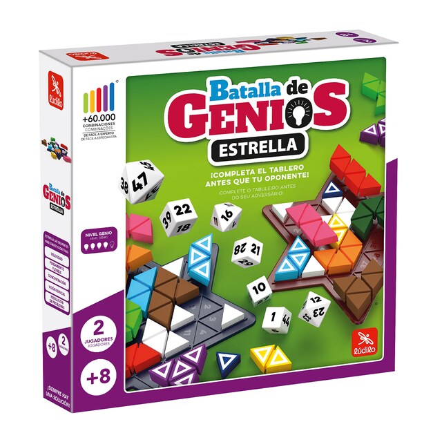 Juego de Mesa Batalla de Genios Estrellas Ludilo