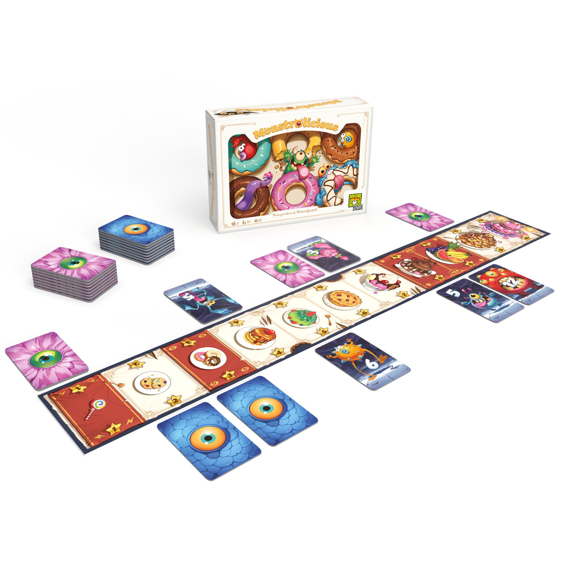 Juego de mesa Monstrolicious Repos Production 3