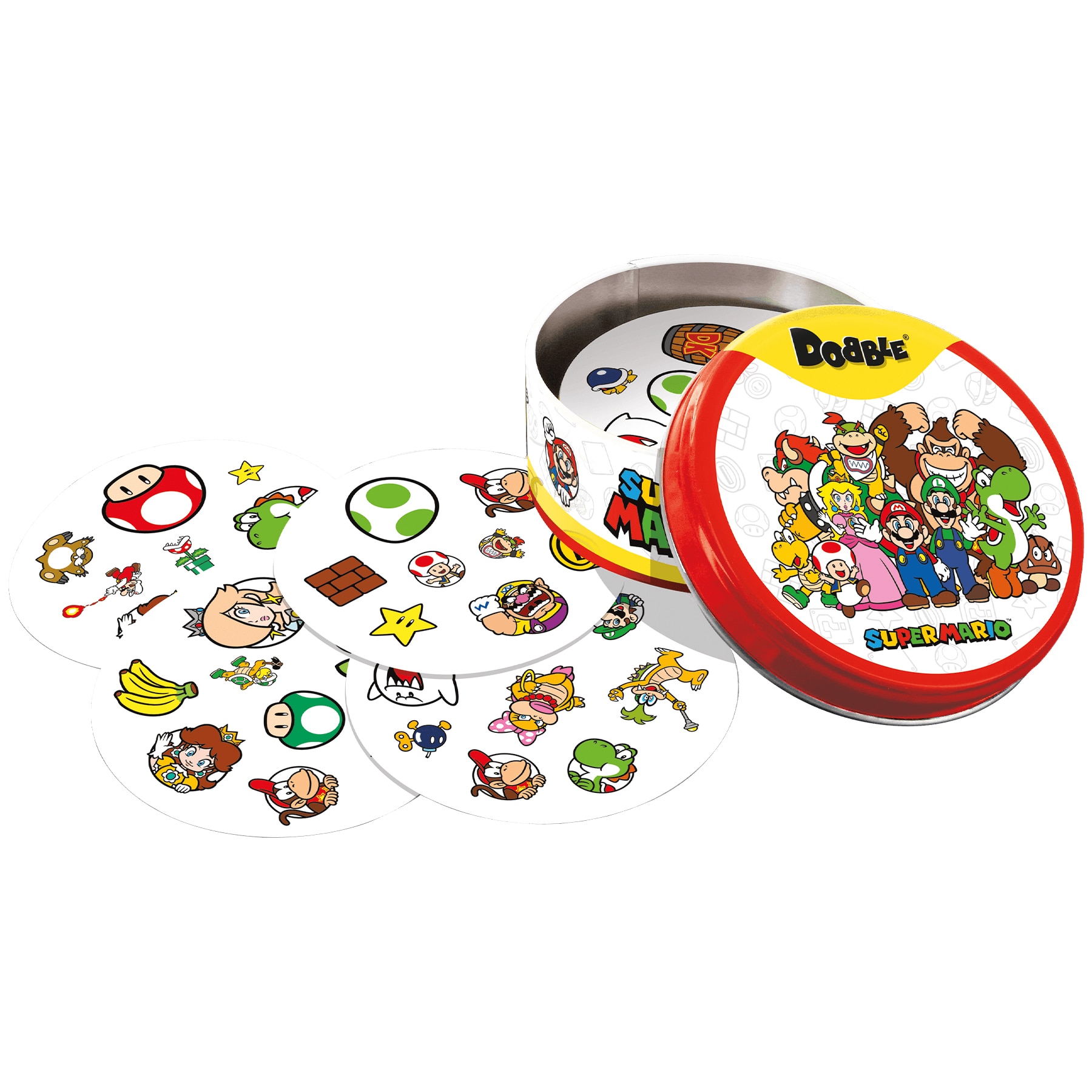 Juego de mesa Dobble Super Mario Eco Sleeve Zygomatic 4