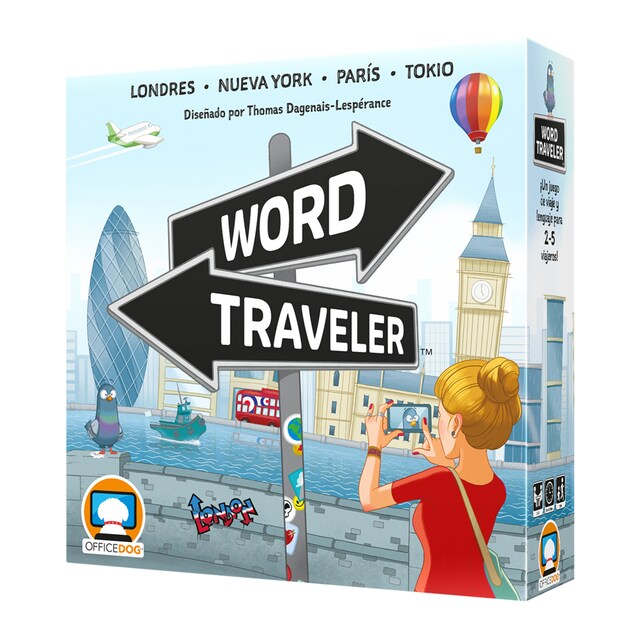 Juego de mesa Word Traveler Office Dog