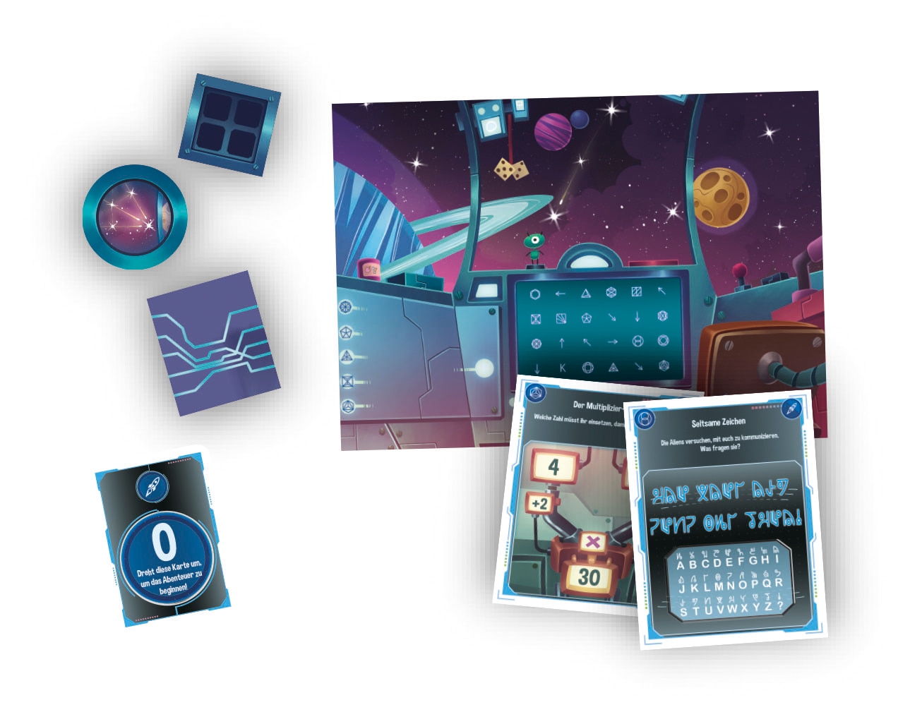 Escape game- Viaje en el espacio Clementoni 2