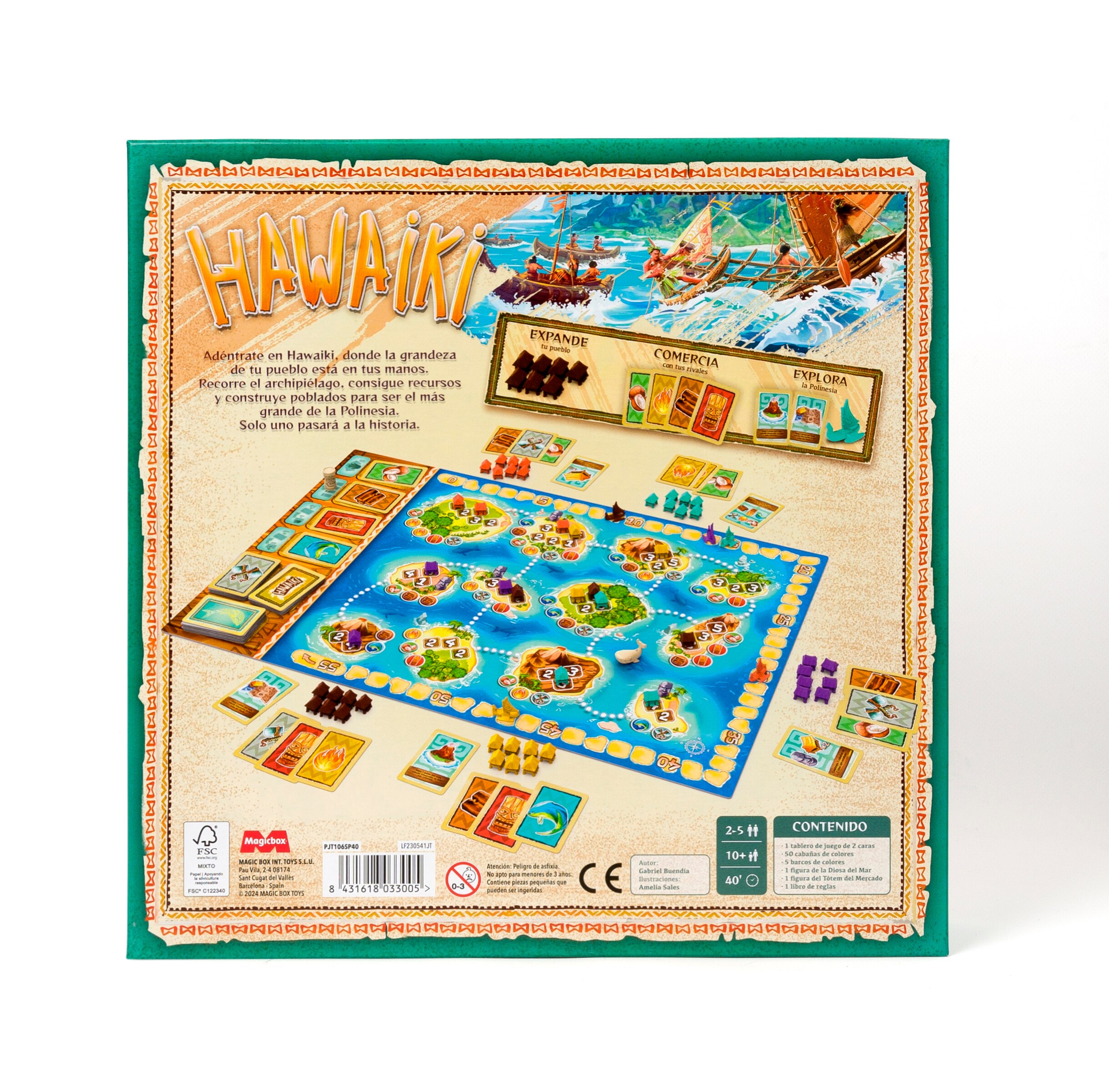 Juego de mesa Haeaiki Magic Box 6