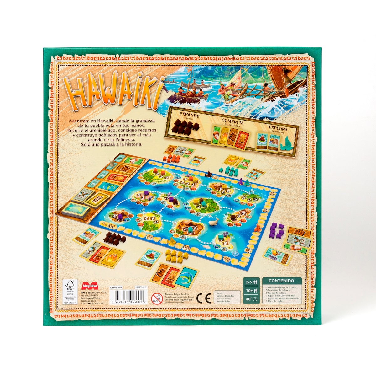 Juego de mesa Haeaiki Magic Box 6