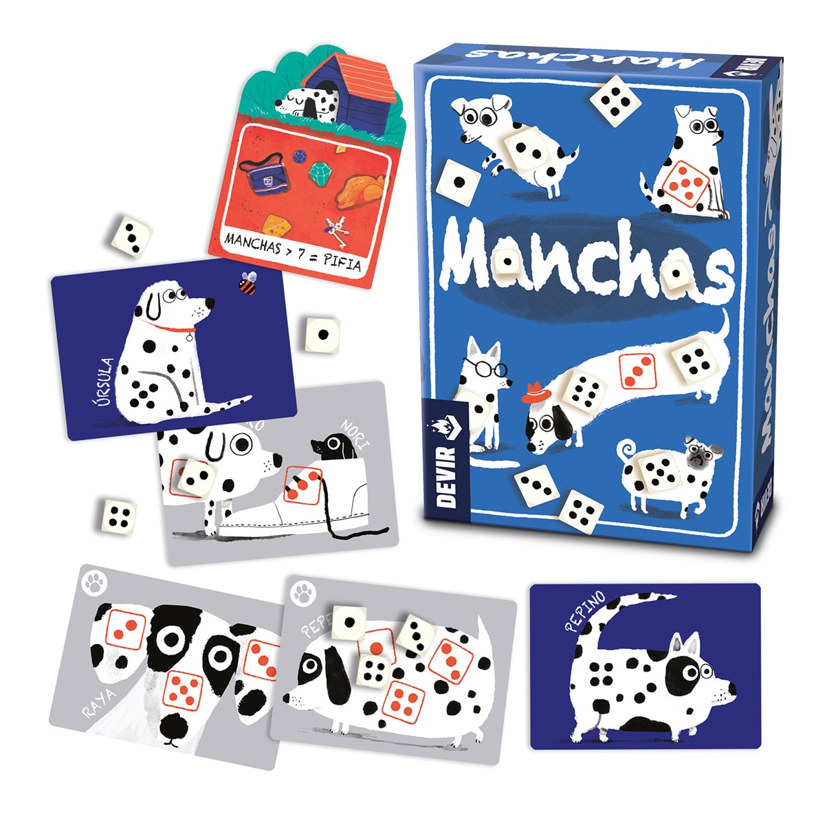 Juego de mesa Manchas Devir 2