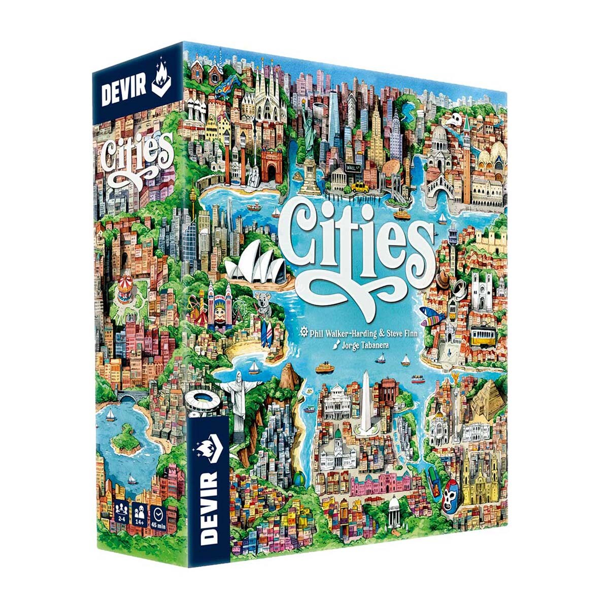 Juego de mesa Cities Devir 1