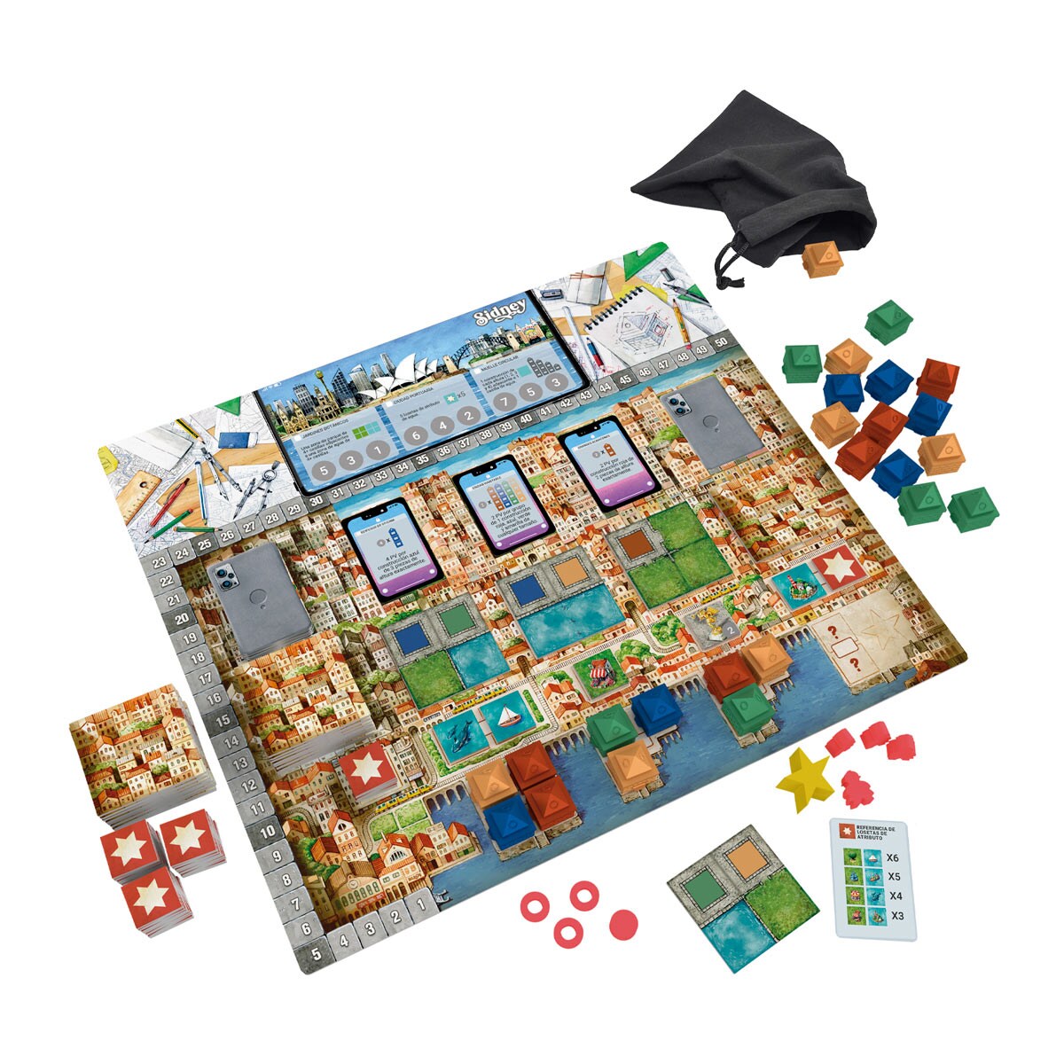 Juego de mesa Cities Devir 2