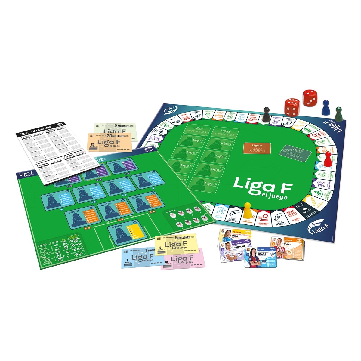 Juego de Mesa LIGAF. El juego 20242025 2