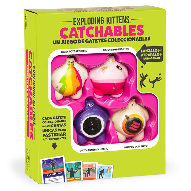 Imagen 0 de Juego de Mesa Exploding Kittens: Catchables CORE Pack Asmodee