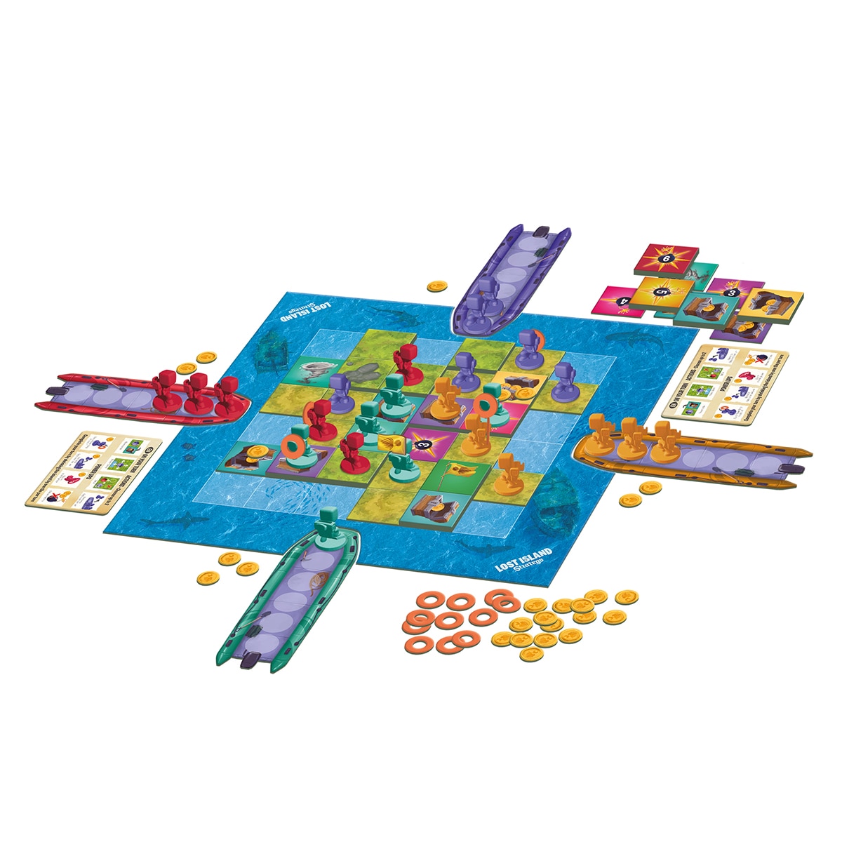 Jogo de Tabuleiro Stratego Lost Island 2