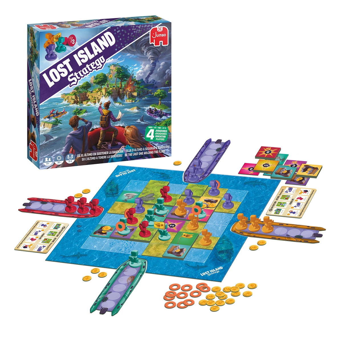 Jogo de Tabuleiro Stratego Lost Island 3