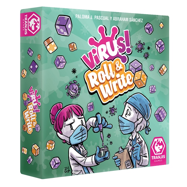 Imagen 0 de Juego de mesa Virus! Roll & Write Tranjis Games