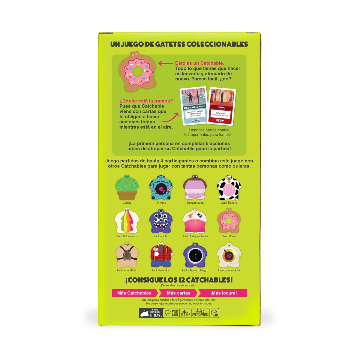 Juego de Mesa Exploding Kittens: Catchables 2-Pack 1 Asmodee 3