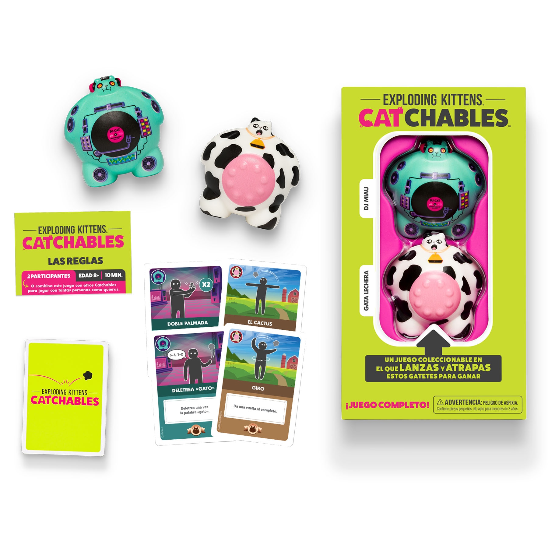Juego de Mesa Exploding Kittens: Catchables 2-Pack 4 Asmodee 2