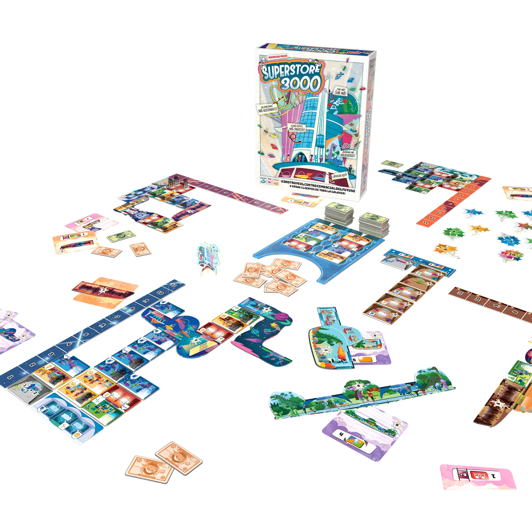Juego de Mesa Superstore 3000 Asmodee 4