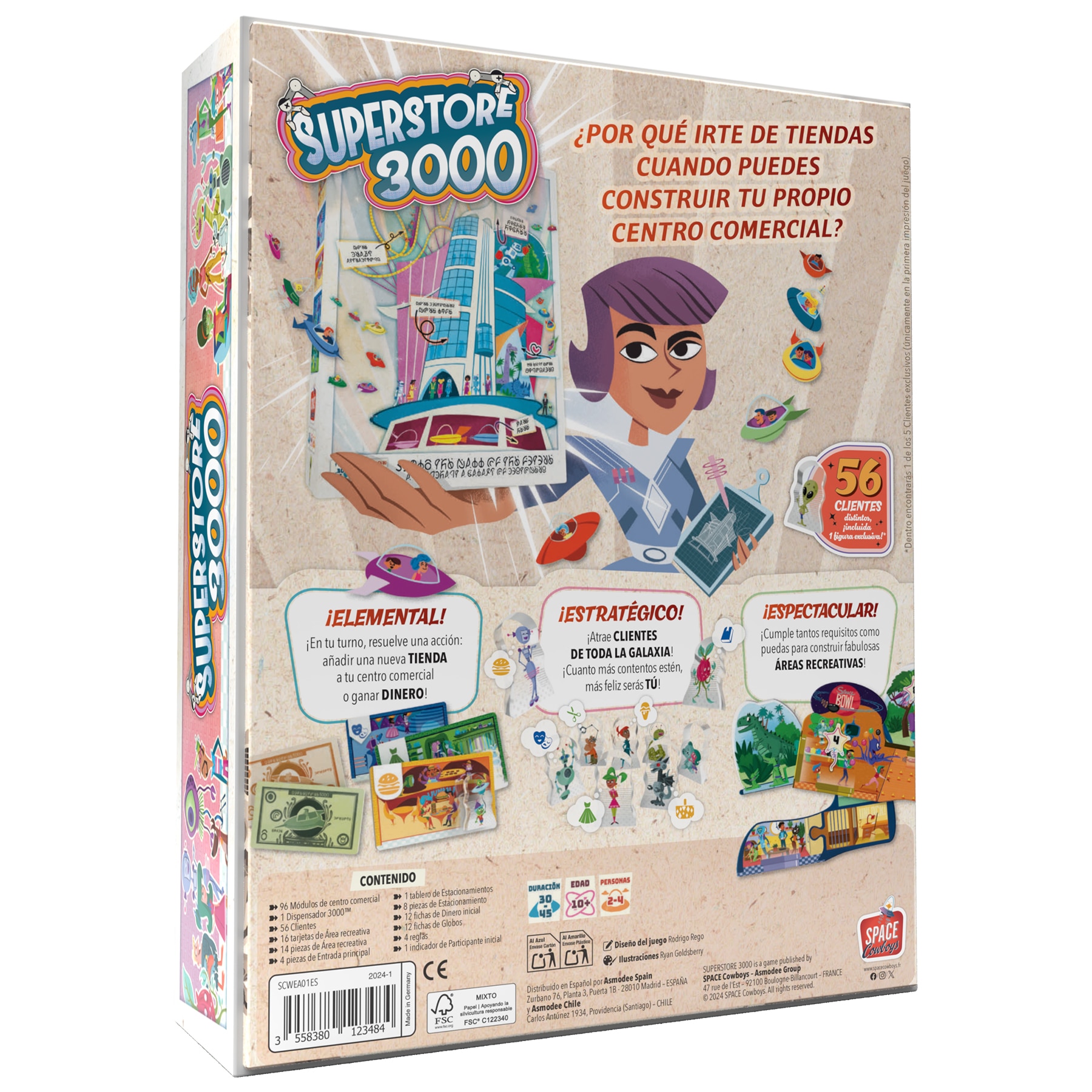 Juego de Mesa Superstore 3000 Asmodee 5